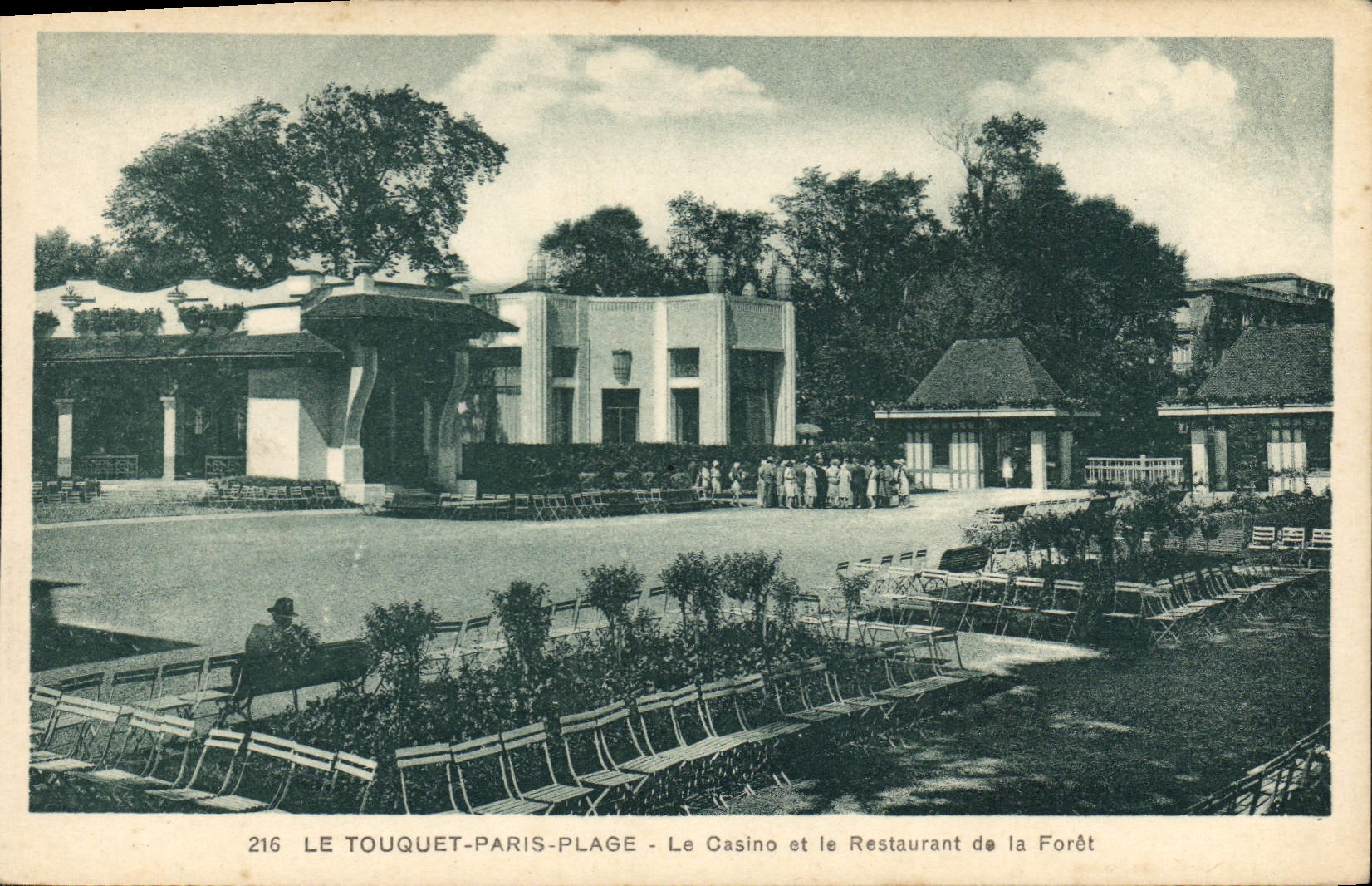 Le Touquet-Paris-Plage — El Casino y el Restaurante de la Selva — Edición especial, n° 216