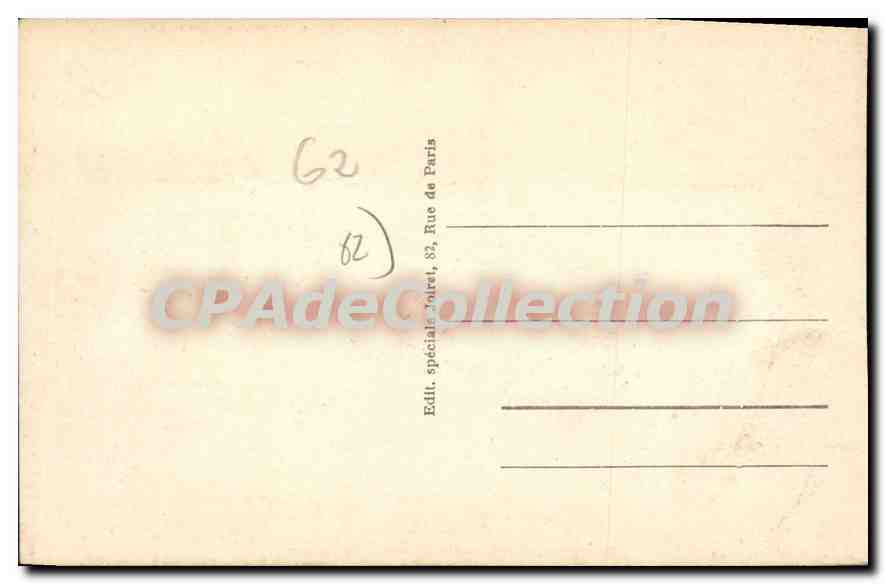 Le Touquet-Paris-Plage — El Casino y el Restaurante de la Selva — Edición especial, n° 216 — Reverso