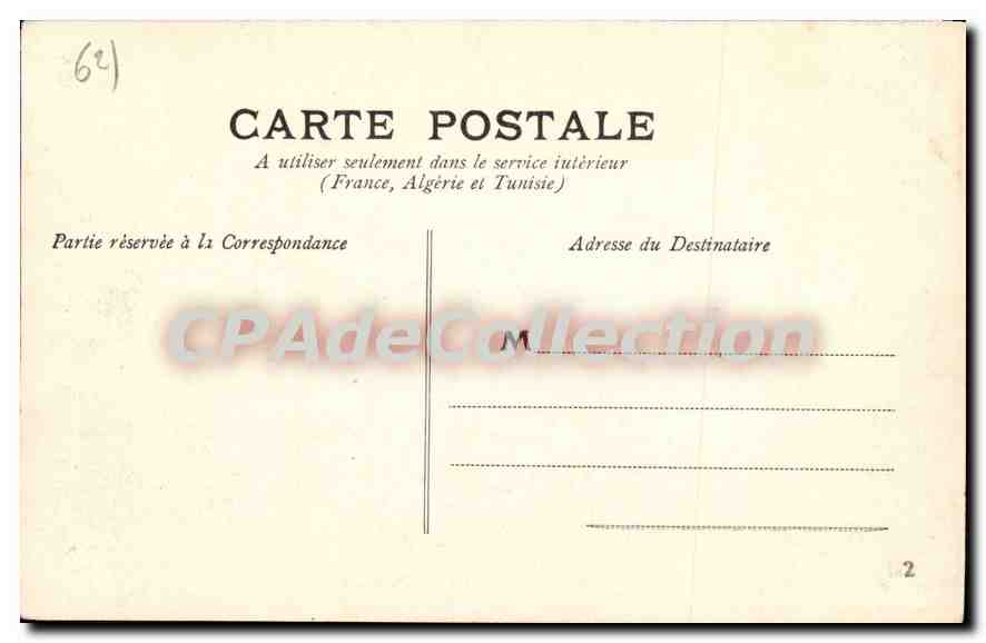 Montreuil - les Fortifications — Pas-de-Calais 74 — éditeur MTIL — Rückseite