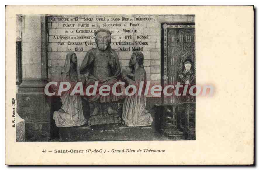 CPA Saint Omer Grand Dieu de Therouane 