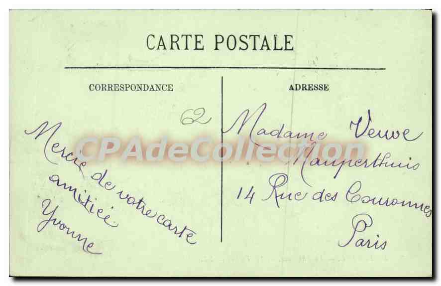 CPA Le Portel La Baignade la portée — Verso