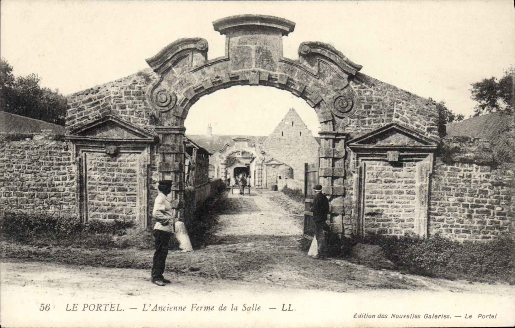 CPA Le Portel l'Ancienne Ferme de la Salle 