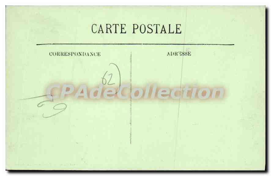 CPA Le Portel l'Ancienne Ferme de la Salle  — Verso