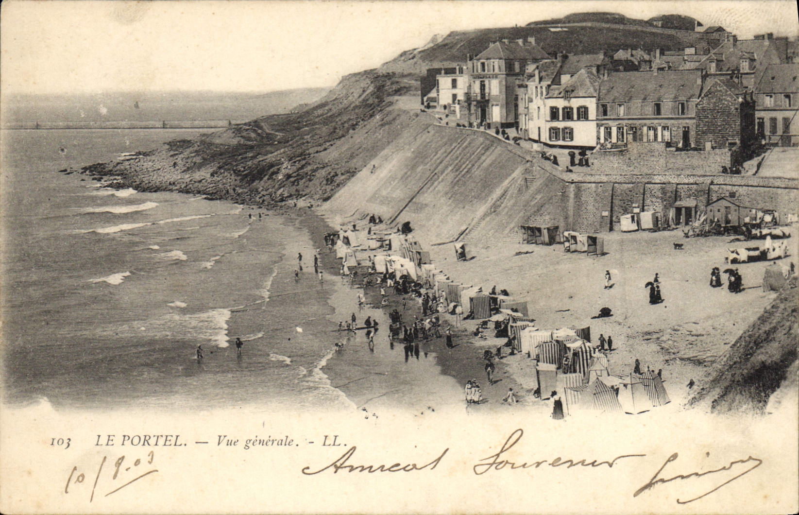 CPA Le Portel Vue generale 