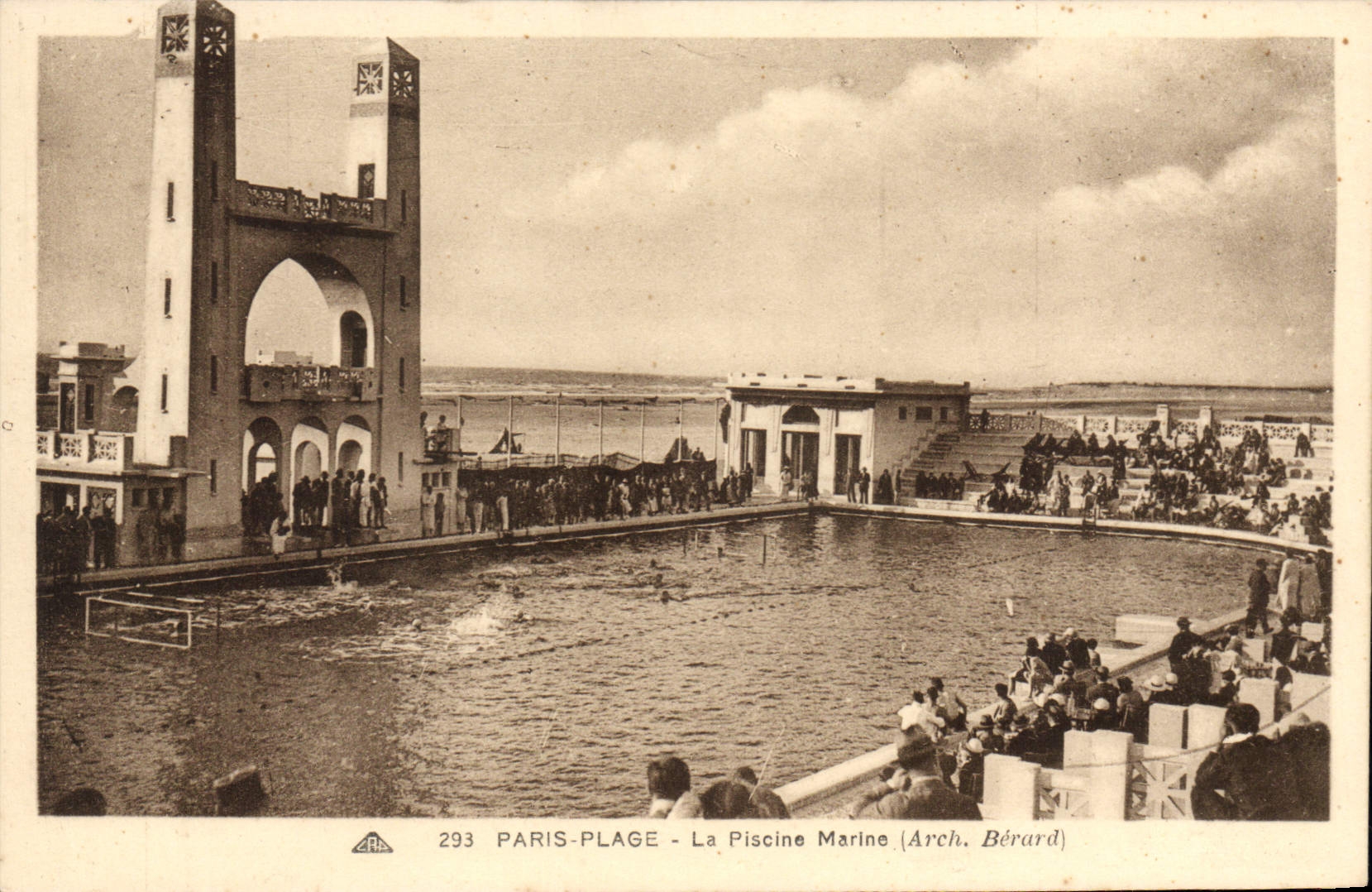 Paris-Plage - La Piscine Marine — Arch. Bérard, n°293