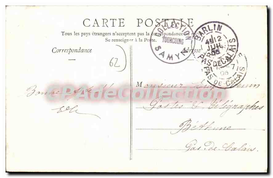 Aire-sur-Lys — Entrée de la Prison Militaire — Fort Gassion — Hanssens, phot., Aire-sur-Lys — Reverso
