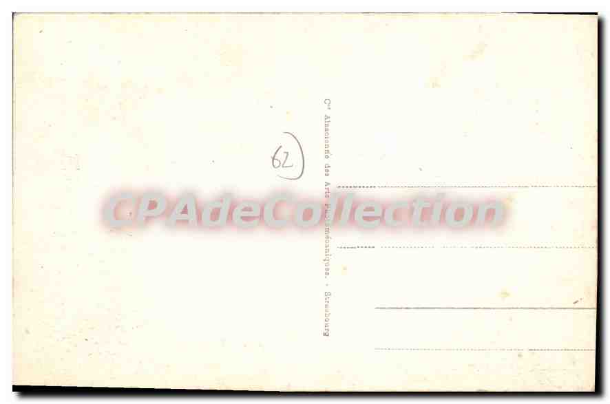 CPA Le Portel l'Heure du Bain  — Verso
