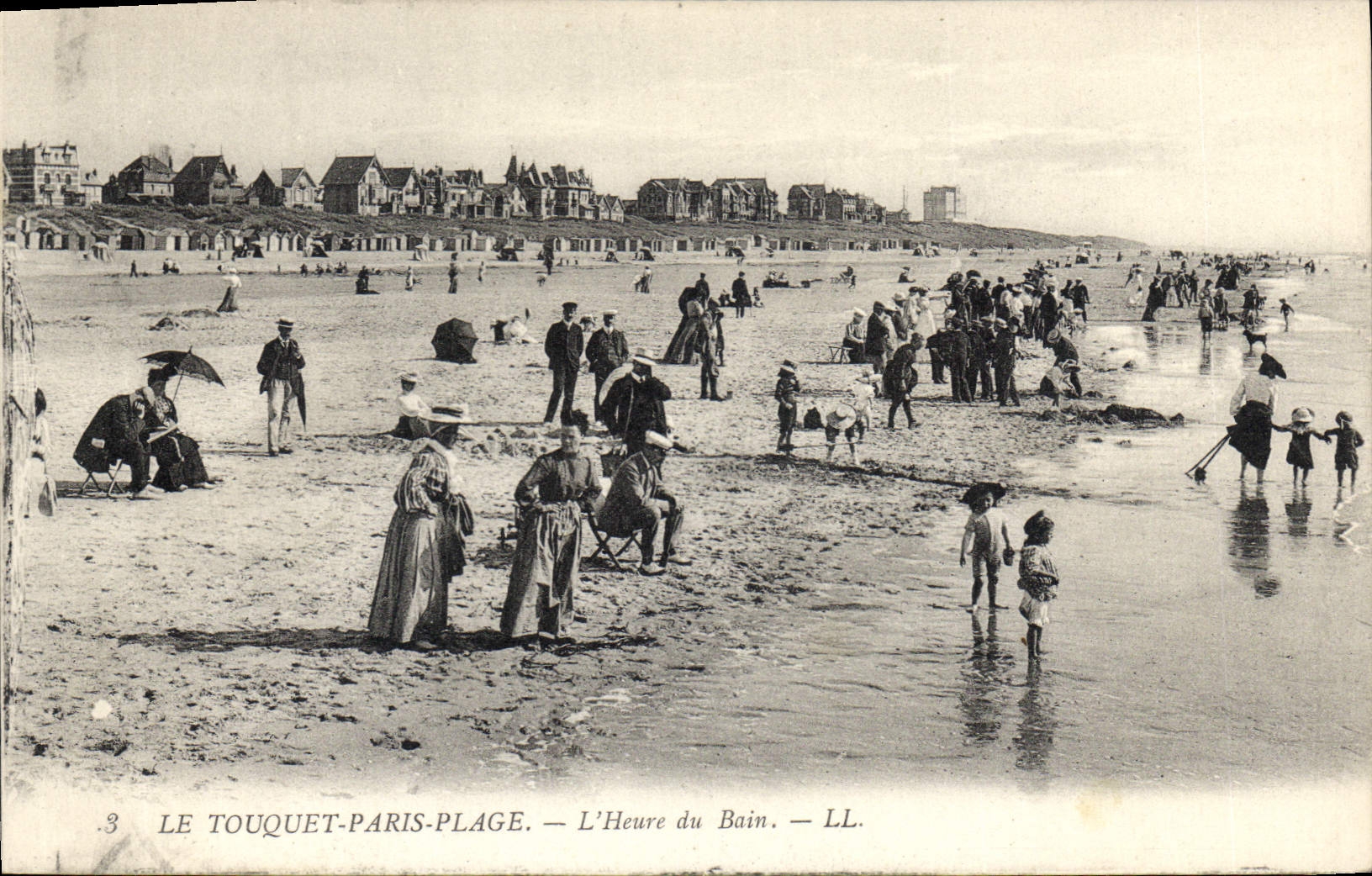 Le Touquet-Paris-Plage — Die Badezeit — LL.