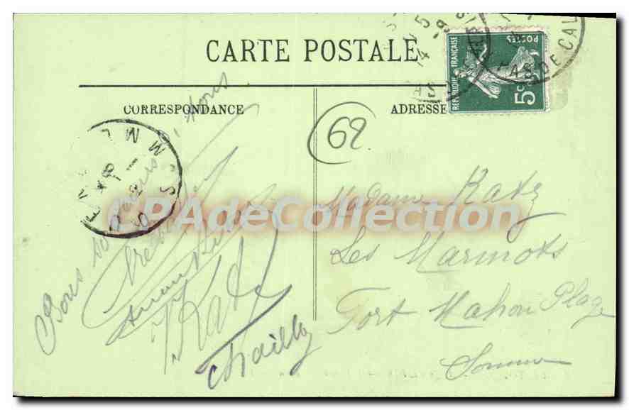 Le Touquet-Paris-Plage — Die Badezeit — LL. — Rückseite