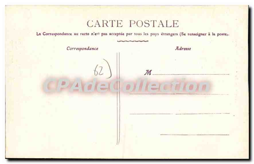 Calais — Groupe célèbre des Bourgeois, par Rodin, sculpteur — Édition spéciale Grand Bazar Lafayatte — Rückseite