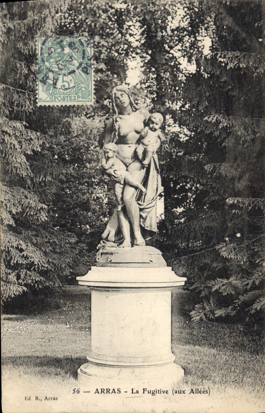 ARRAS - La Fugitive (aux Allées) — Ed. B., Arras — n° 56