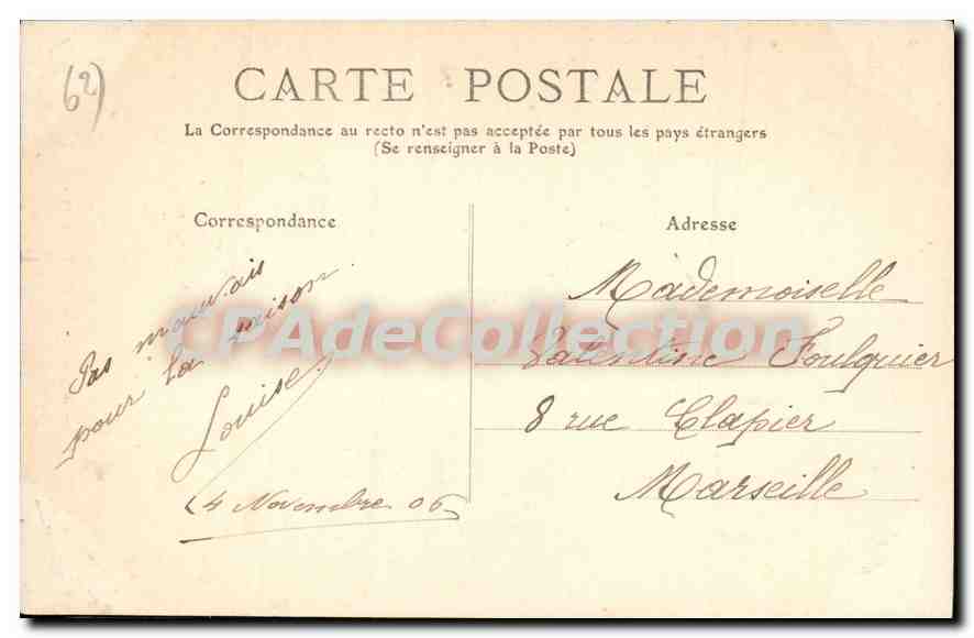 ARRAS - La Fugitive (aux Allées) — Ed. B., Arras — n° 56 — Rückseite