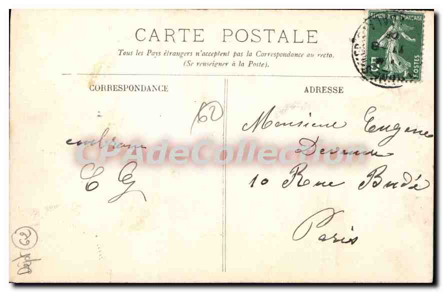 Le Portel — Type de Porteloise — LL, n° 146 — Rückseite
