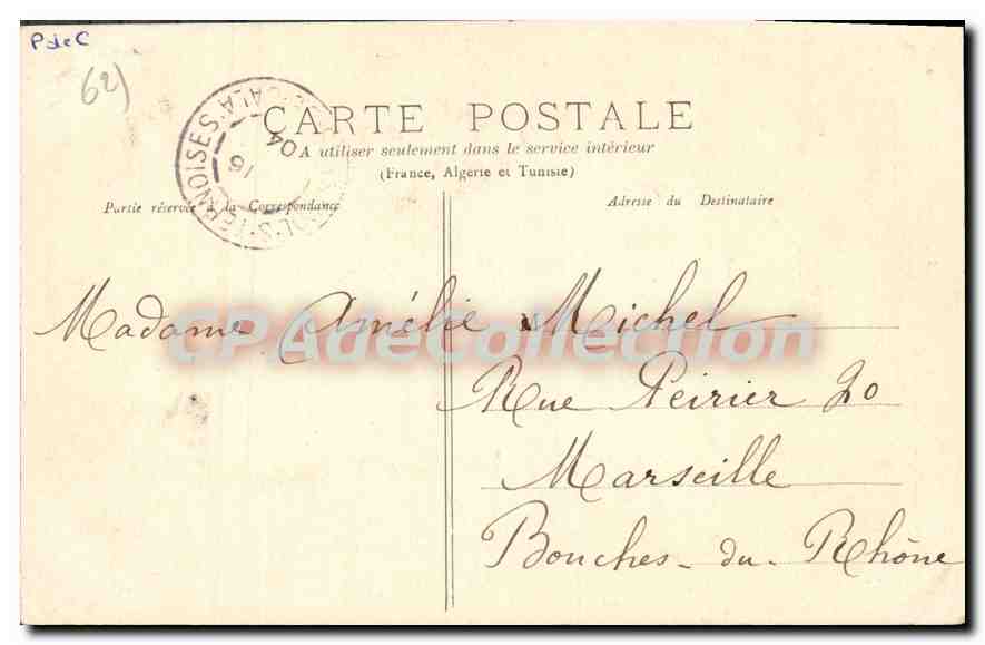 CPA Saint Pol l'eglise paroissiale le Portail  — Rückseite