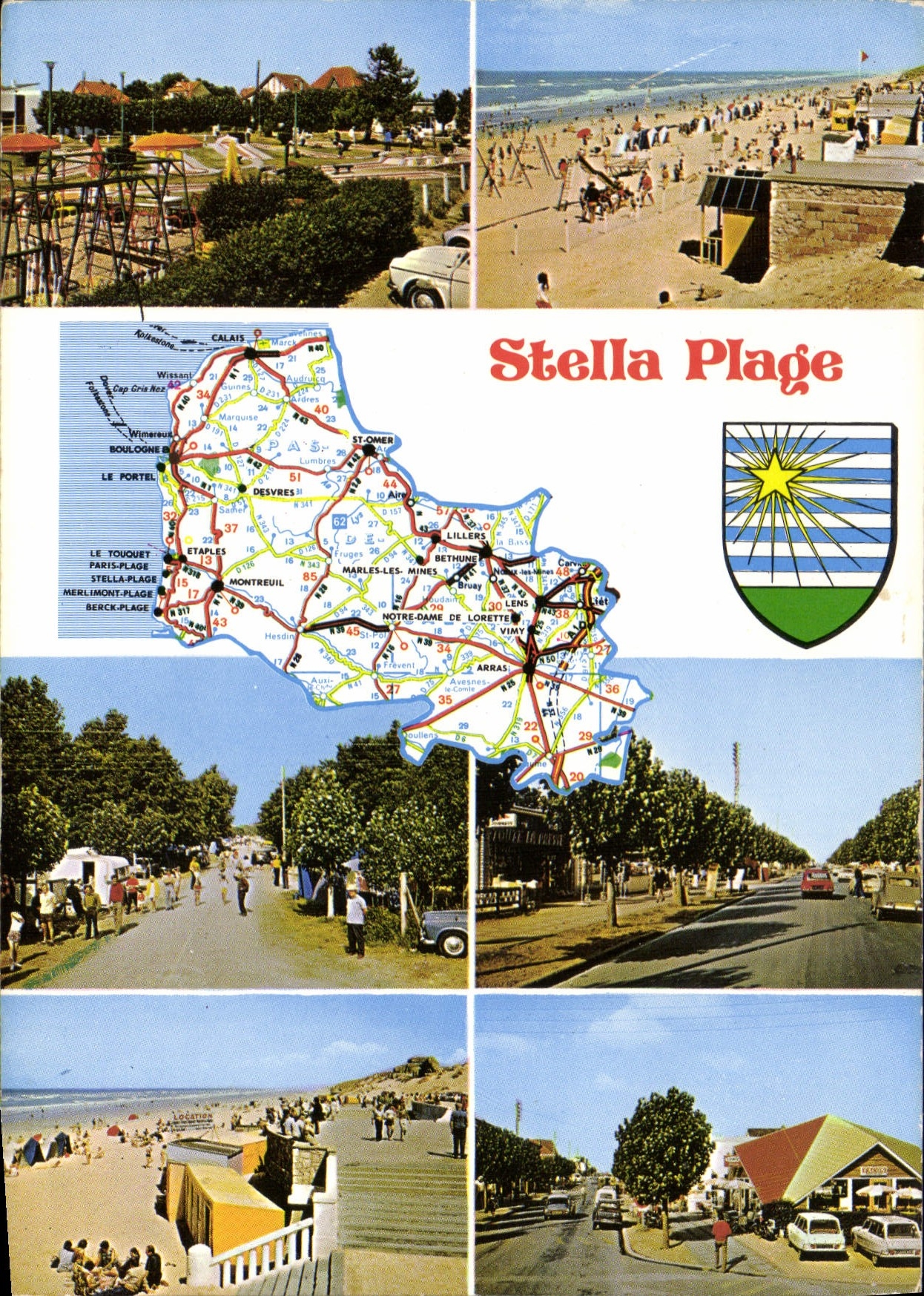 CPSM Stella Plage P de C 