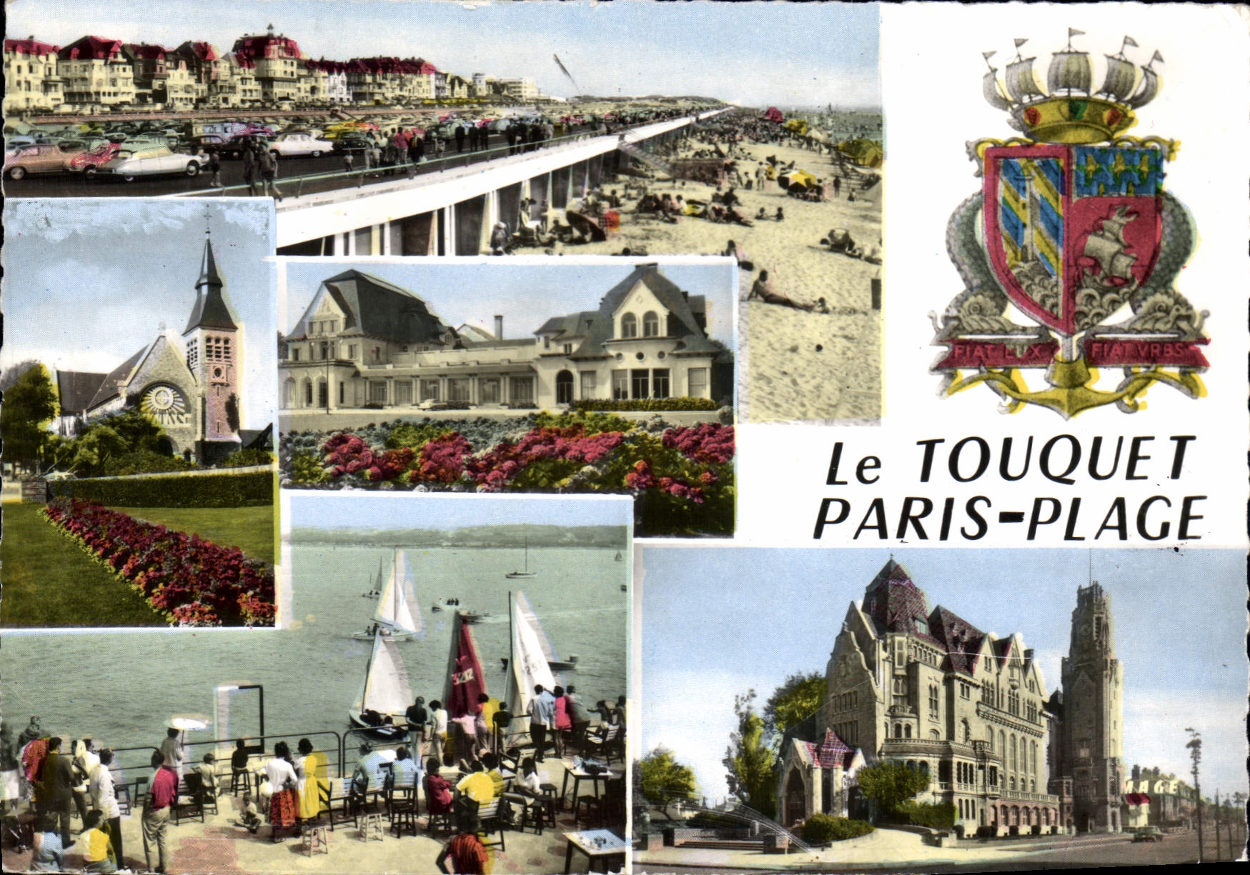 Le TOUQUET PARIS-PLAGE — Panoramablick und Sehenswürdigkeiten — Édition Mage, n°1502