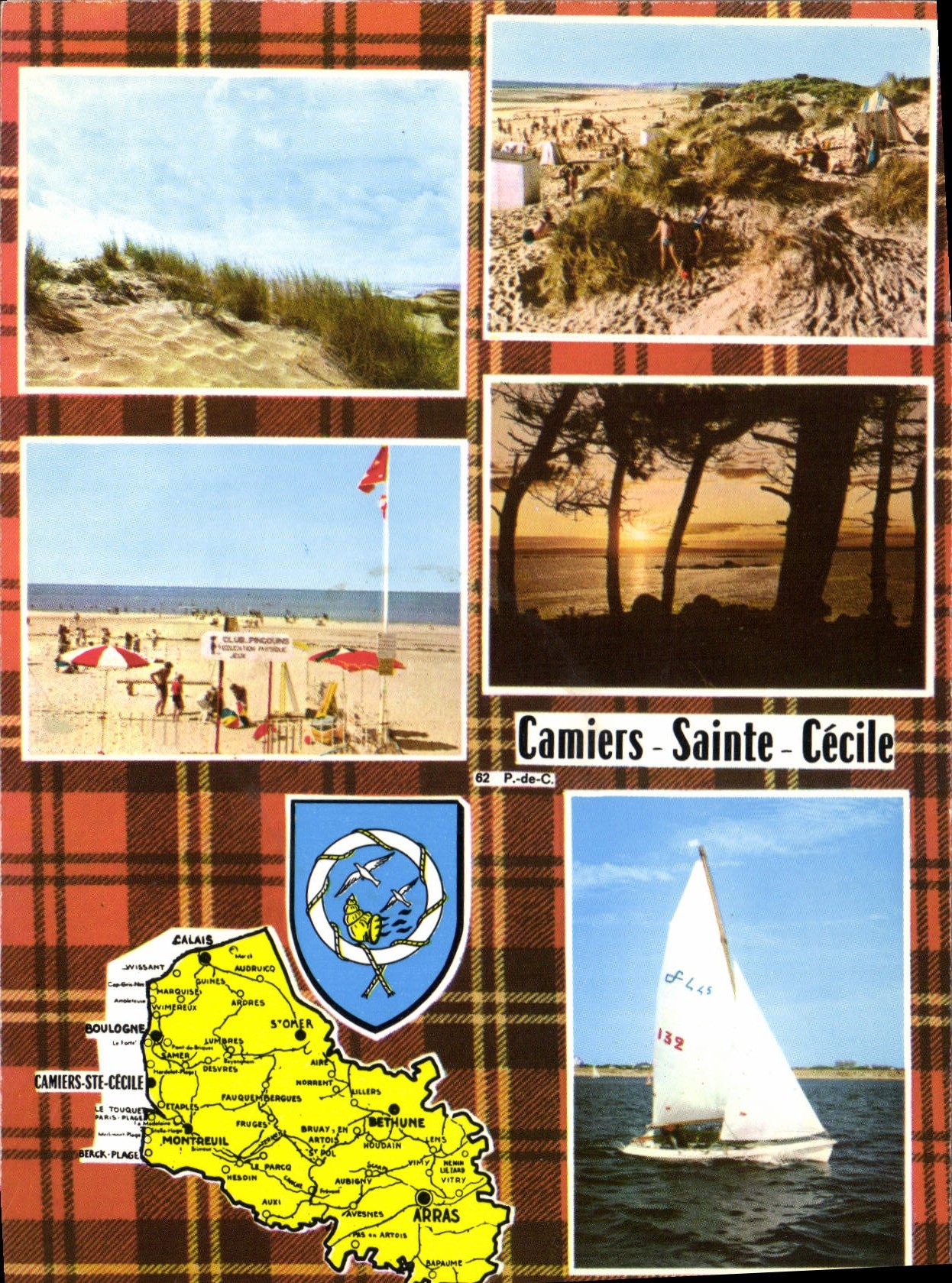 CPSM Camiers Sainte Cecile