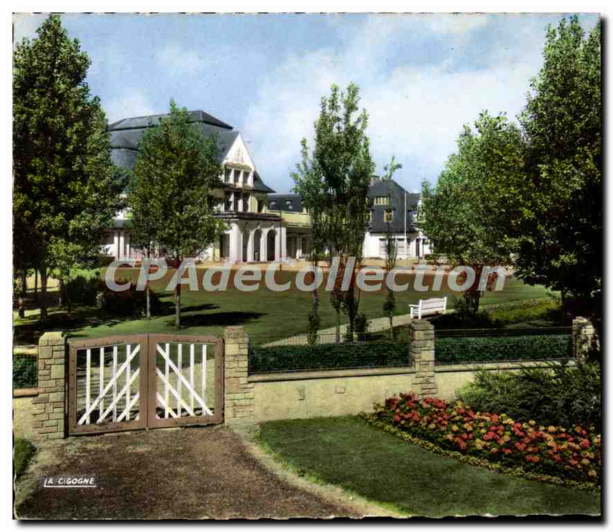 Le Casino de Le Touquet — Vue du jardin et de l'entrée — A. CIGOGNE