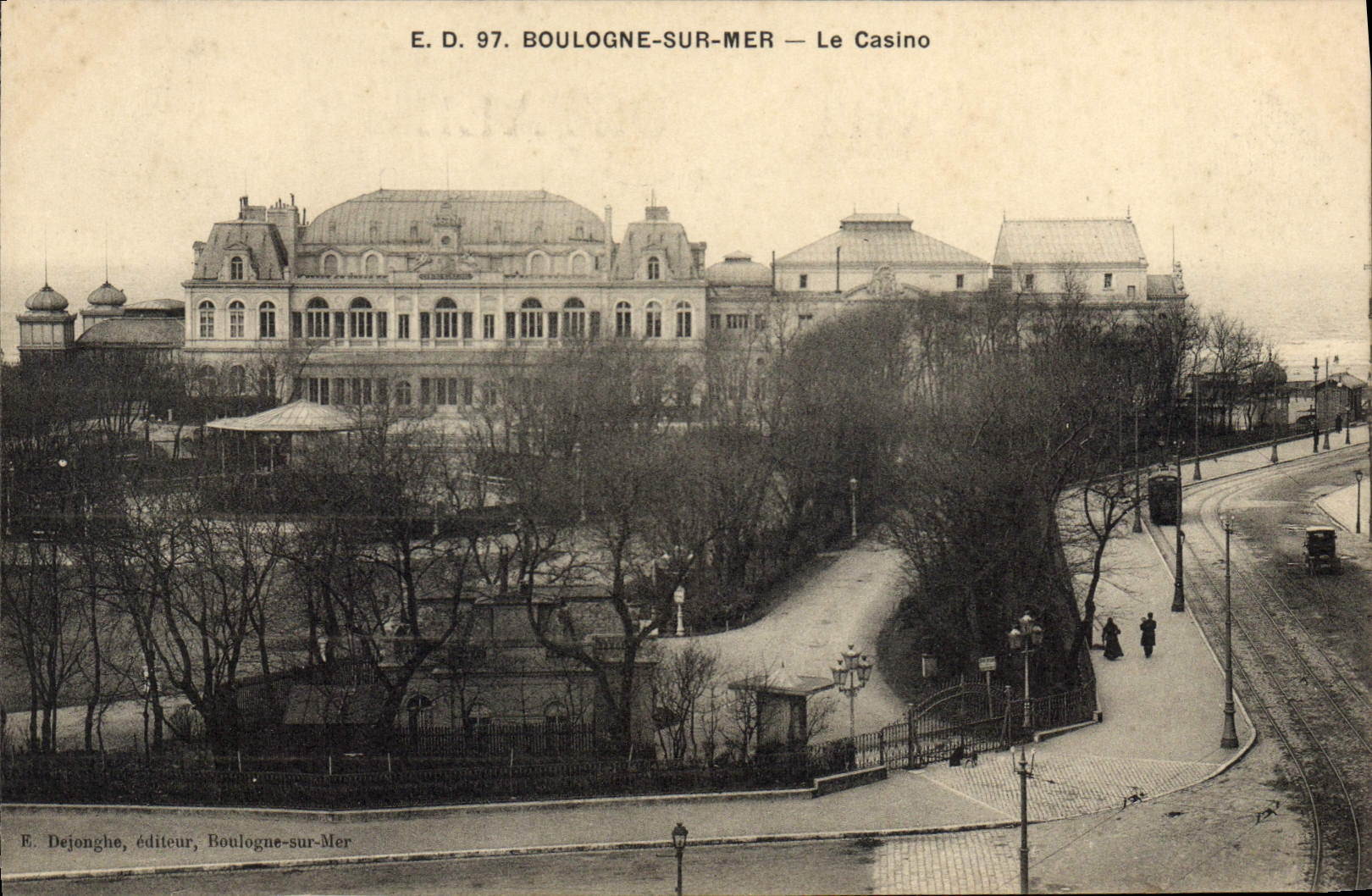 Boulogne-sur-Mer — Le Casino — E. D. 97, éditeur Dejonghe