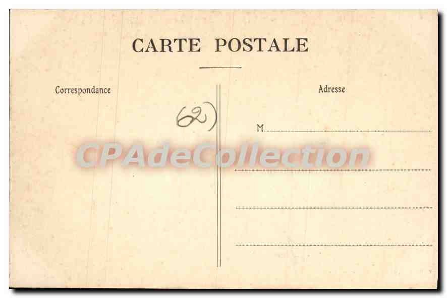 Boulogne-sur-Mer — Le Casino — E. D. 97, éditeur Dejonghe — Verso