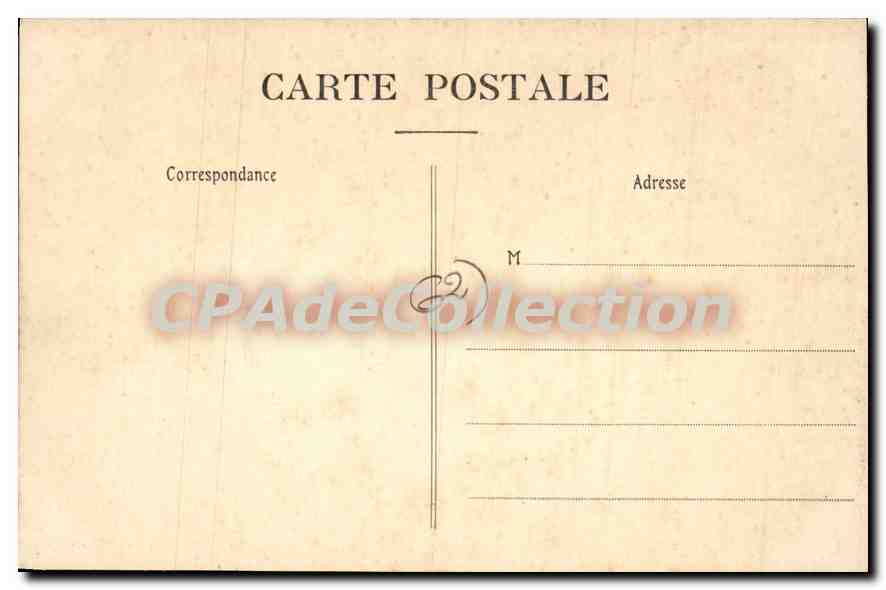 Cartolina d'epoca Boulogne sur Mer il Victoria della Compagnia del South Eastern che trasporta i viaggiatori — Verso