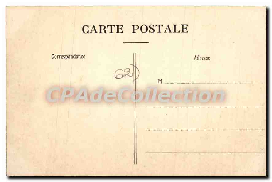 Les DEUX JETÉES — Le Paquebot "INVICTA" par pour FOLKESTONE — E. D. 96 bis, Boulogne-sur-Mer — Achterkant