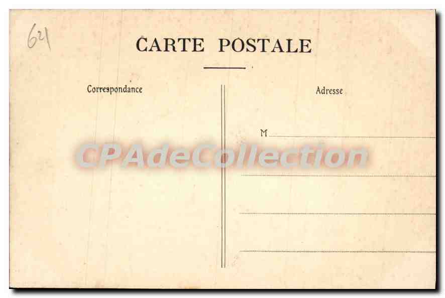 Boulogne-sur-Mer — Les Promenades de la digue Sainte-Beuve face à la Plage — E.D. 71 — Verso