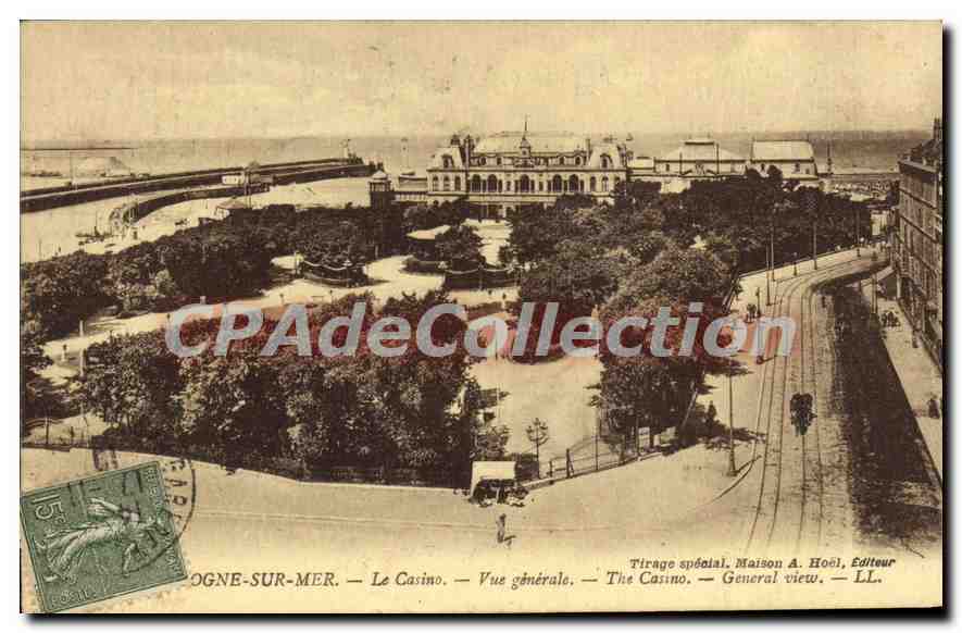 CPA Boulogne sur Mer le casino vue generale 