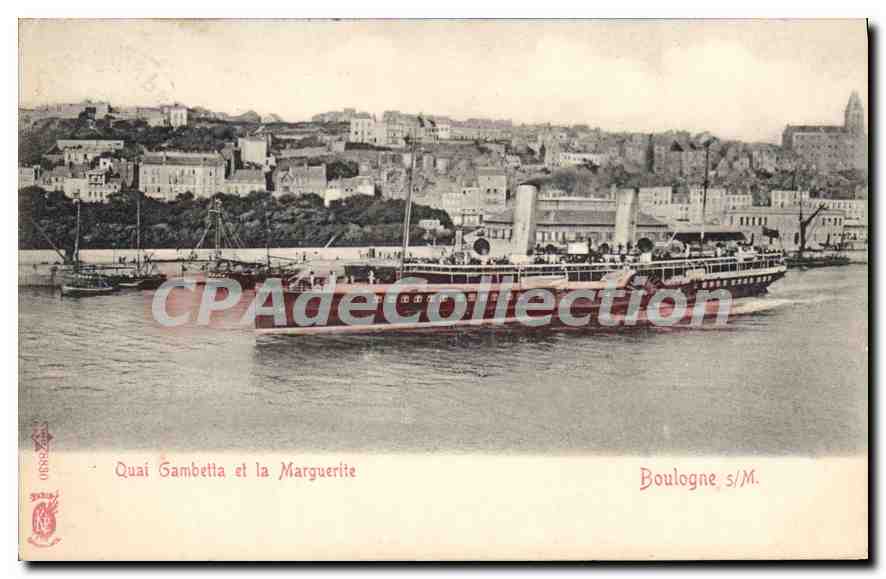 Kade Gambetta en de Margherita — Boulogne-sur-Mer