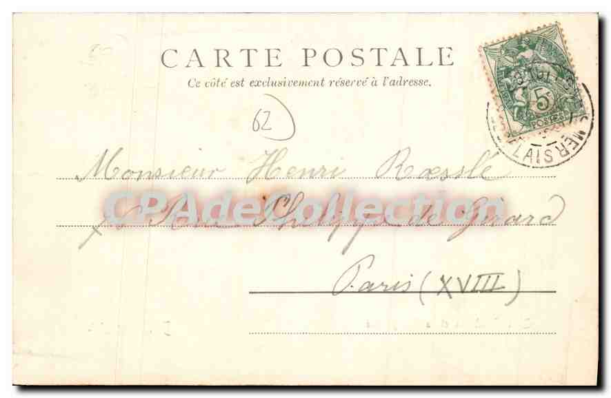 Kade Gambetta en de Margherita — Boulogne-sur-Mer — Achterkant