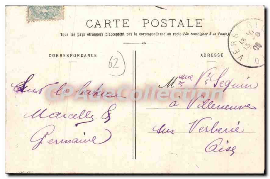 Boulogne-sur-Mer - Le Casino — L.D., B., 120. — Verso