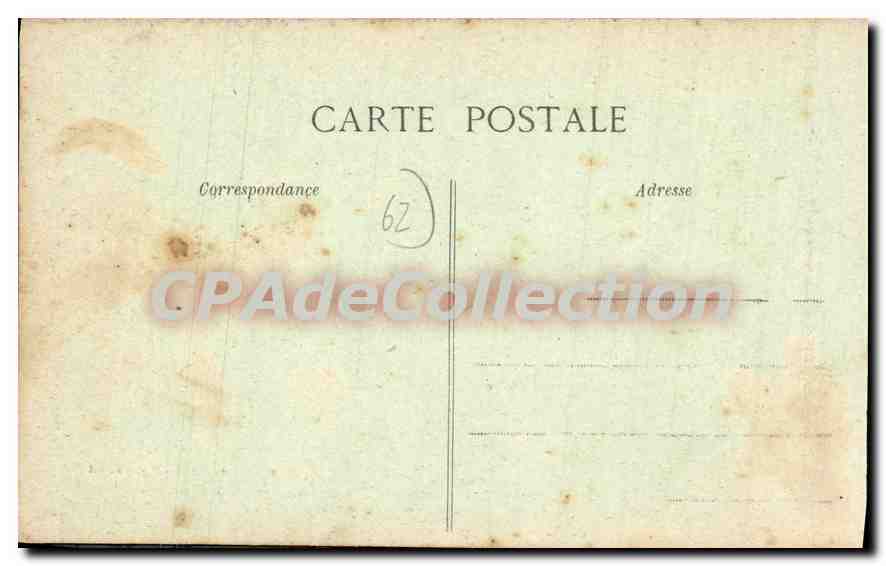 Boulogne-sur-Mer — Le Souvenir Français Aux Enfants de Boulogne morts pour la Patrie — Série 6 — Verso