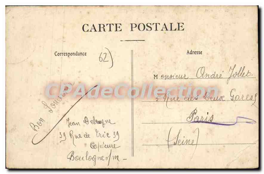 BOULOGNE-sur-MER — L'Entrée du Port — Couche de Soleil — Stevenard, édit. Boulogne-sur-Mer — Reverso