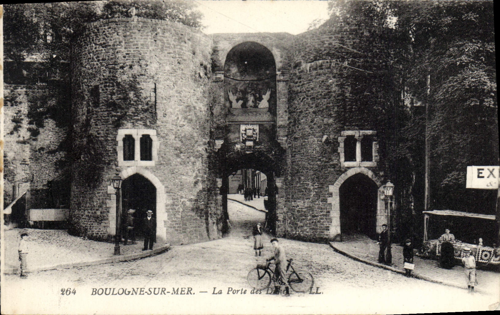 Boulogne-sur-Mer — Ansicht der Dünentüre — LL. n°264