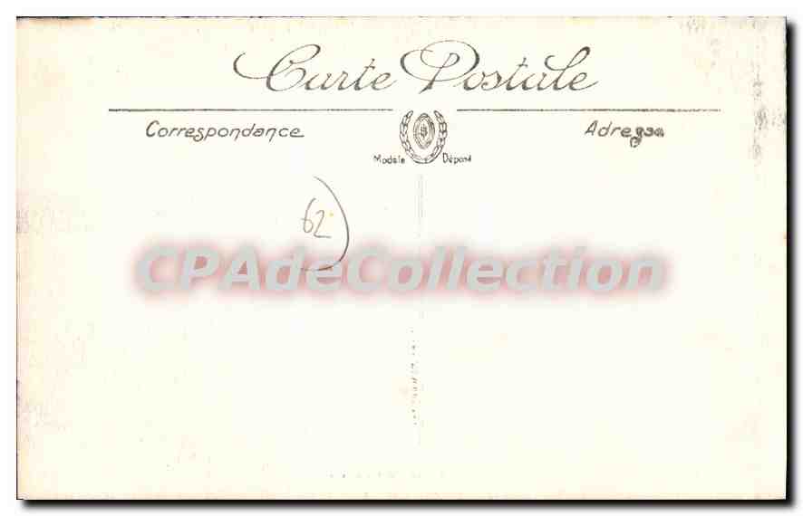 Boulogne-sur-Mer — La Digue Sainte-Beuve — LL. — Collection LL. n°128 — Achterkant
