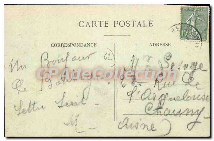 Boulogne-sur-Mer — Type de Matelote et Bateau de Folkestone — Éditeur : L. Bonnotard & Cie — Achterkant