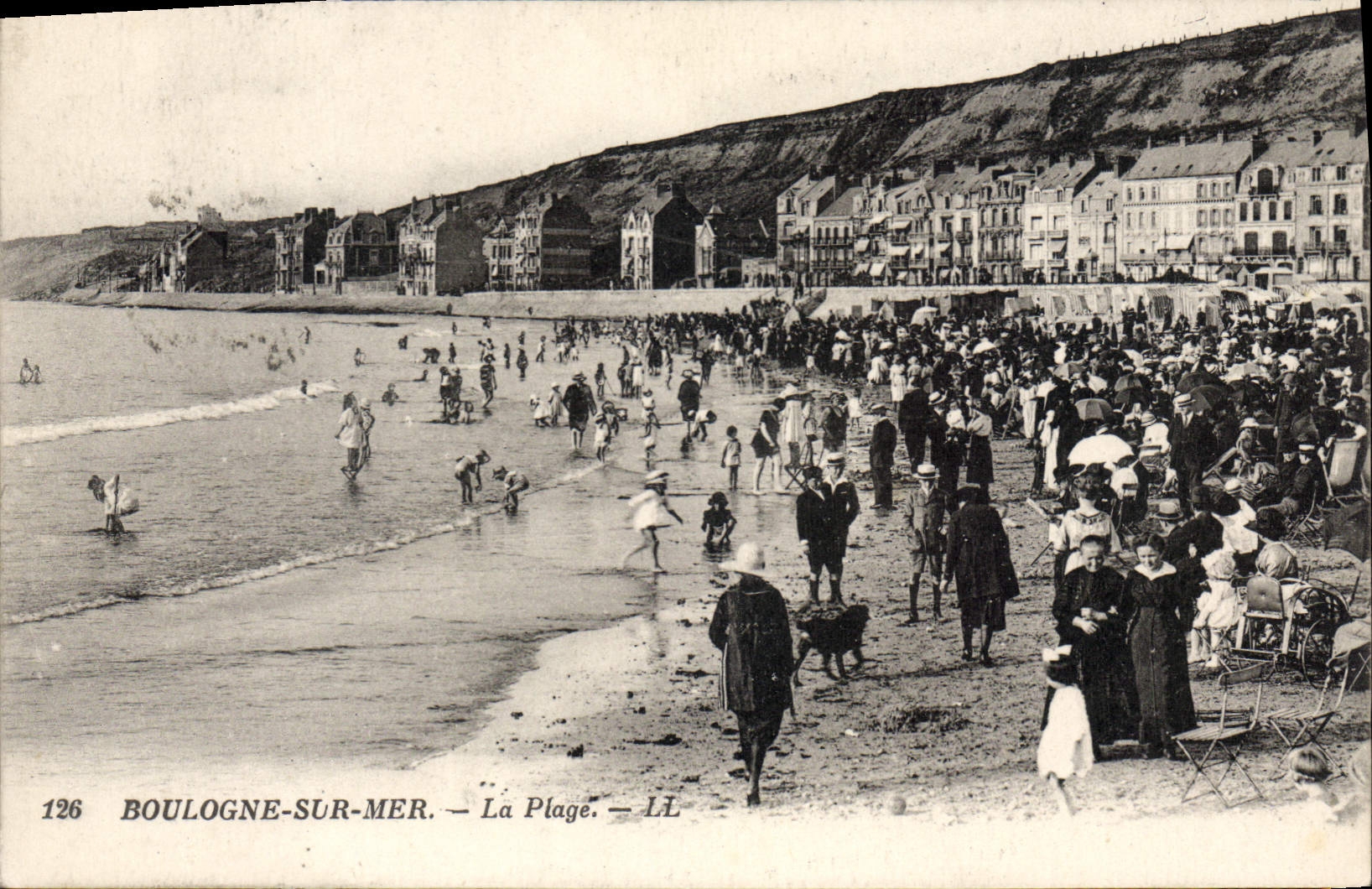 Boulogne-sur-Mer — La Plage — LL, n° 126