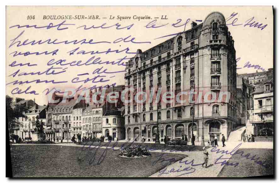 Boulogne-sur-Mer — Le Square Coquelin — LL