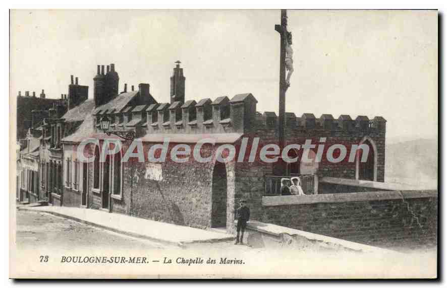 Boulogne-sur-Mer — La Chapelle des Marins — CPAdeCollection