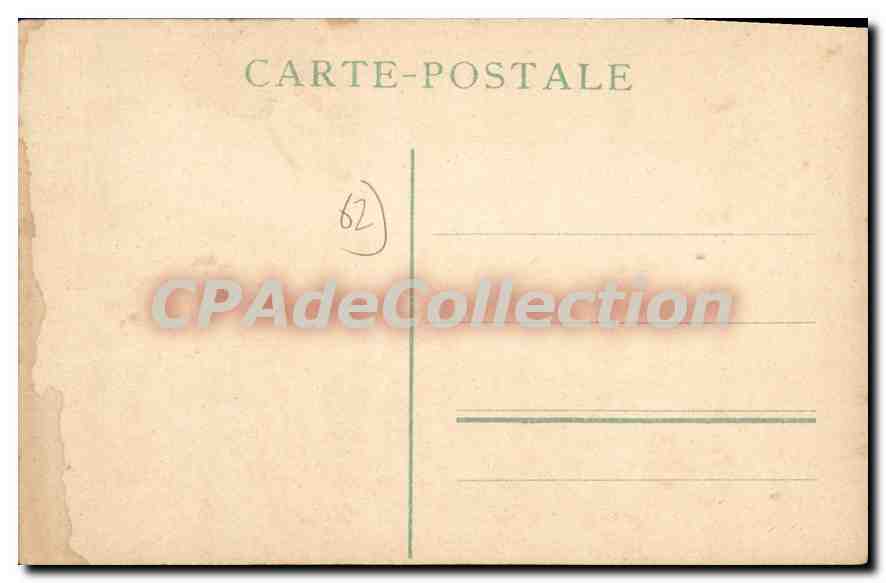 Boulogne-sur-Mer — plage animée — éditeur inconnu, n° de série 62 — Reverso