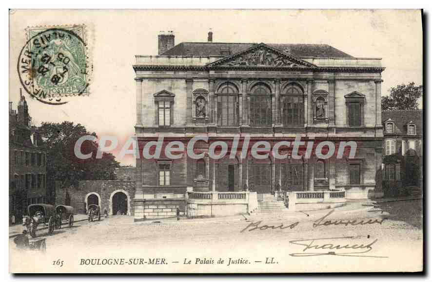 Boulogne-sur-Mer — Le Palais de Justice — LL. — n° 165