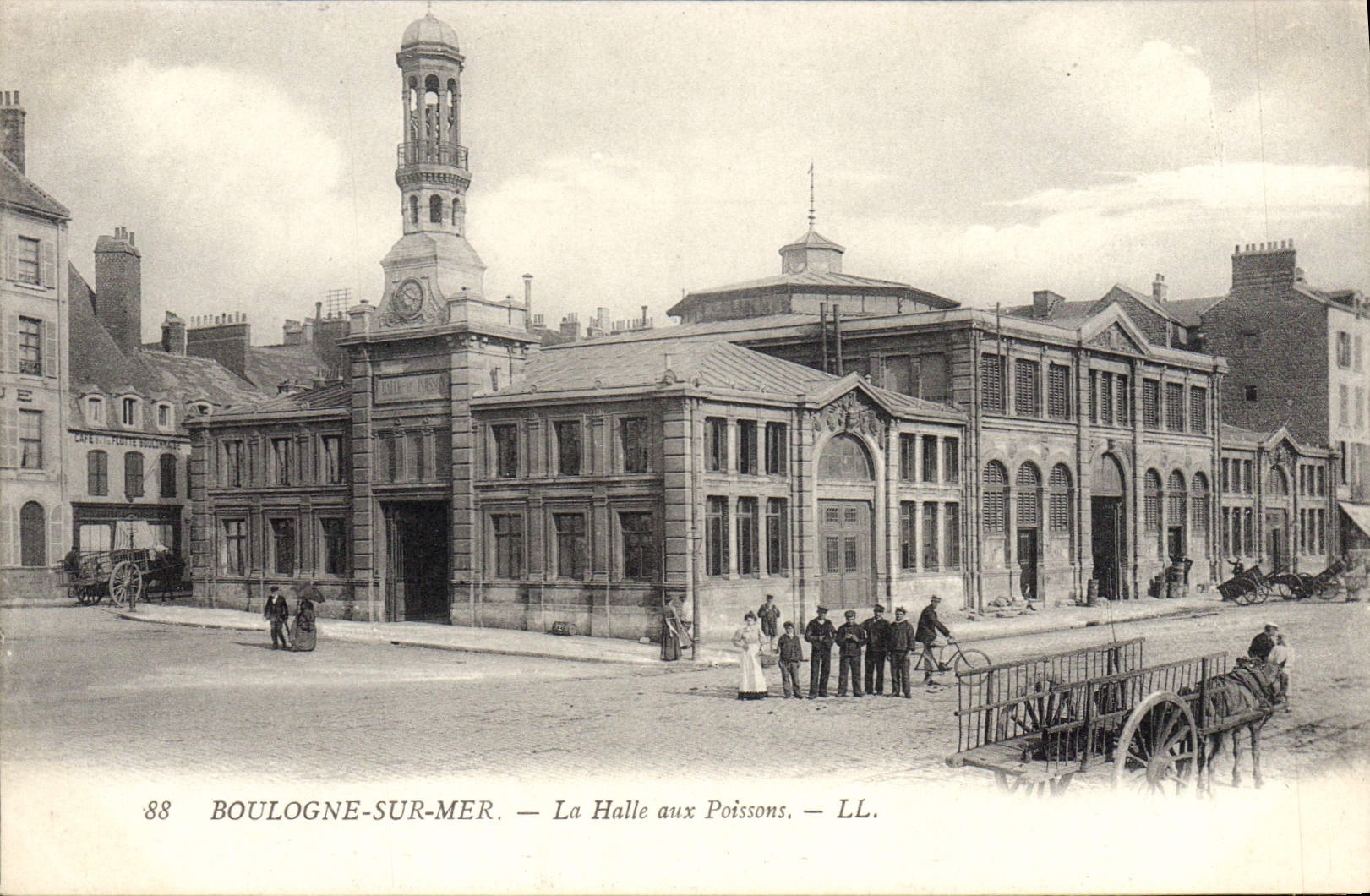 Boulogne-sur-Mer — La Halle aux Poissons — LL. n°88