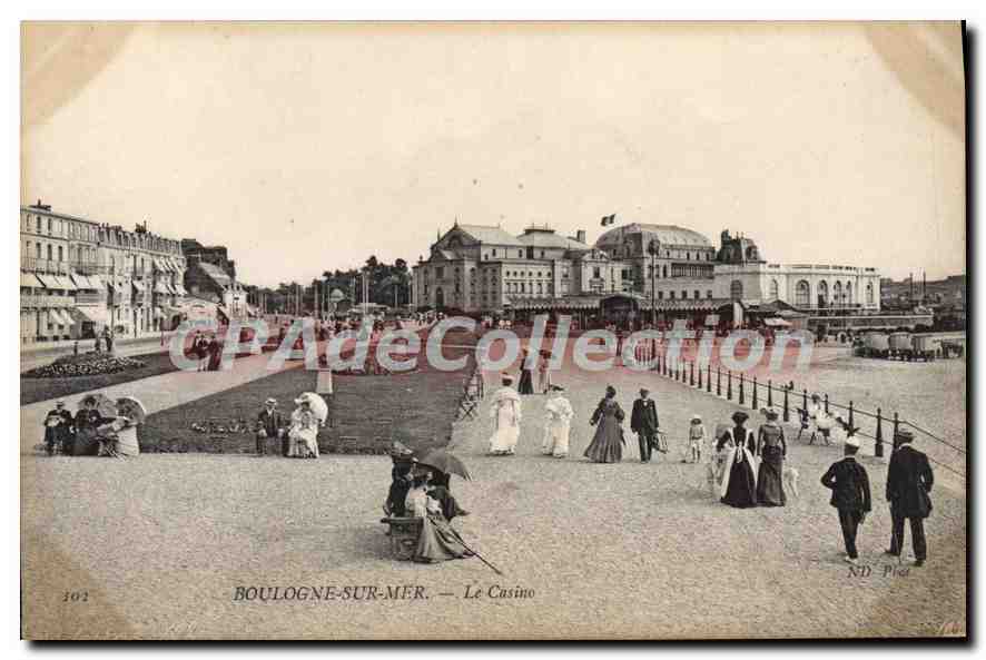 Boulogne-sur-Mer — Le Casino — CPADeCollection