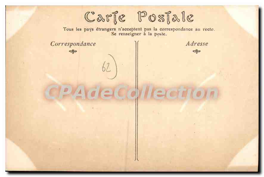 Boulogne-sur-Mer — Le Casino — CPADeCollection — Verso