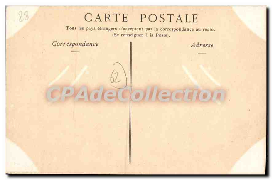 Boulogne-sur-Mer — Ansicht vom Steg — Sammlung ND Phot — Rückseite