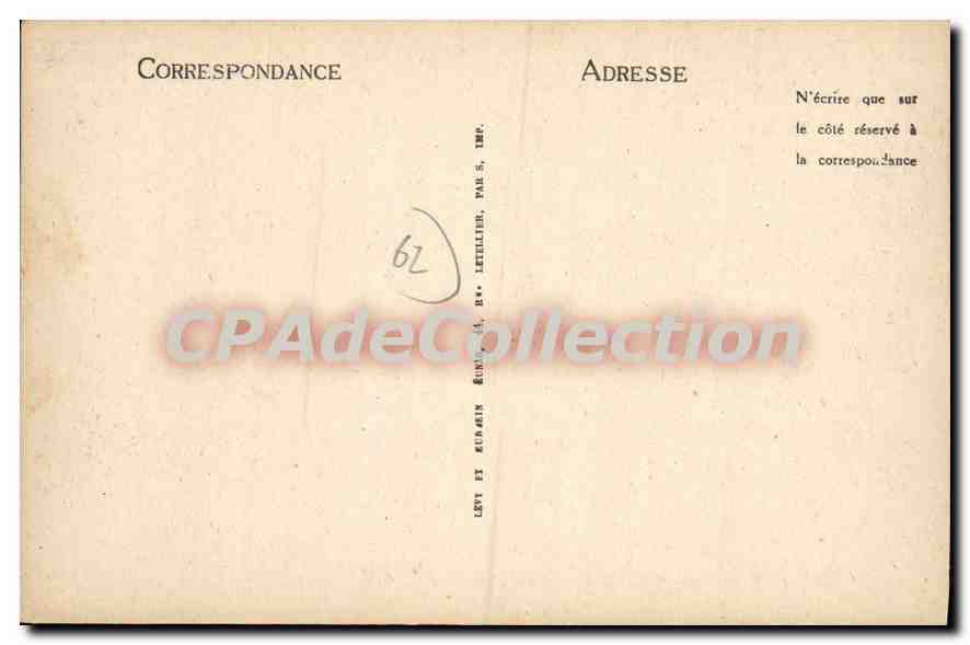 Boulogne-sur-Mer — La Plage — LL — Verso