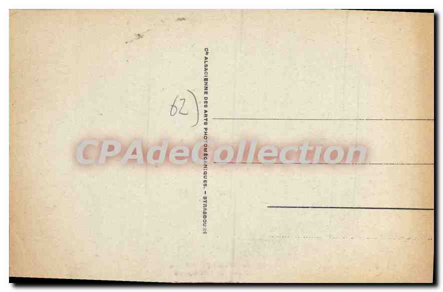 Boulogne-sur-Mer — Cimetière Anglais de Terlincthun — éditeur CPADecollection, n° 1/5 — Reverso