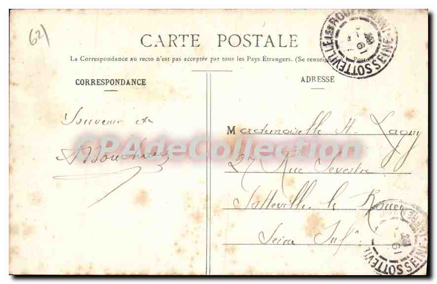 BOULOGNE-sur-MER — Vue générale de la Plage — L.D., B., 202 — Reverso
