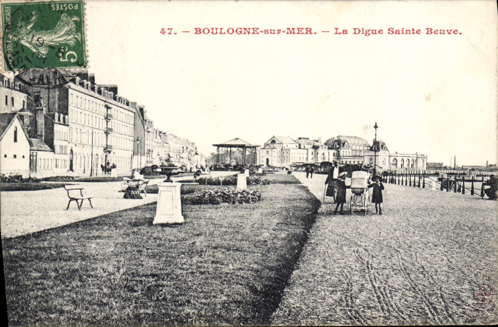 Boulogne-sur-Mer — La Digue Sainte Beuve — n°47