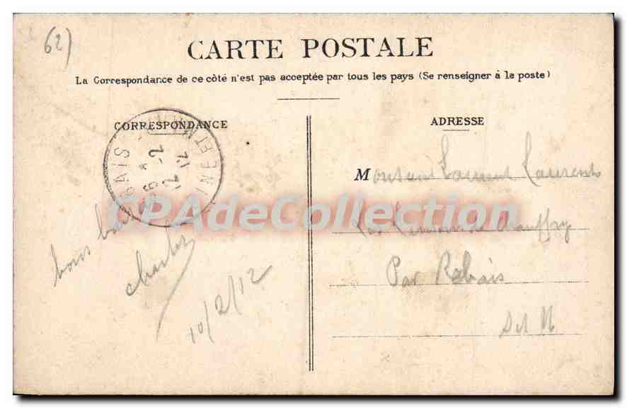 Boulogne-sur-Mer — Le Souvenir français aux enfants de Boulogne morts pour la Patrie — Stévenard, édit. Boulogne-sur-Mer — Reverso